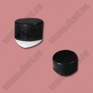R0502LK ножка приборная; силиконовая резина; черный