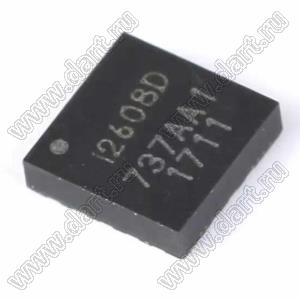 ICM-20608-G (LGA-16) микросхема датчик положения (3-осевой гироскоп и 3-осевой акселерометр); Uпит.=1,71-3,45V; Uпит.=1,71-3,45V