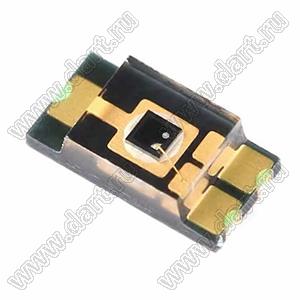 TEMT6000 (1206) фототранзистор SMD; корпус 1206; V ceo=6В; Ic=20мА; Iceo=3нА