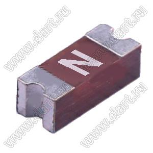 2410SFV5.00FM/125-2 предохранитель SMD 2410; IT=5,0А; V max.=125V