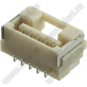 MOLEX CLIK-Mate-1.25™ 5023860570 вилка SMD горизонтальная; 5-конт.