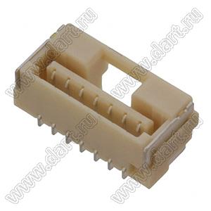 MOLEX CLIK-Mate-1.25™ 5023860770 вилка SMD горизонтальная; 7-конт.