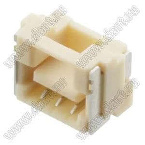 MOLEX CLIK-Mate-1.25™ 5023820372 вилка SMD вертикальная; 3-конт.