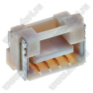 MOLEX CLIK-Mate-1.25™ 5023860471 вилка SMD горизонтальная; 4-конт.