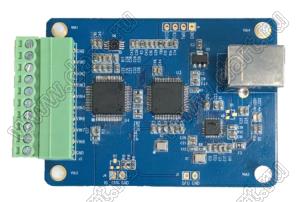 USB2AD7606 плата USB синхронный DAQ модуль сбора данных аналоговый 8AD 16 бит 200Ksps