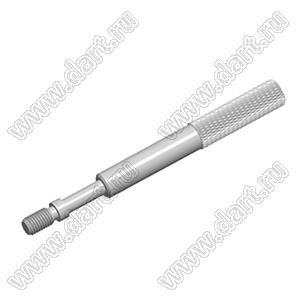 DS1045-13 винт удлиненный UNC#4-40 для разъемов D-SUB; UNC#4-40; L=44,0мм; сталь