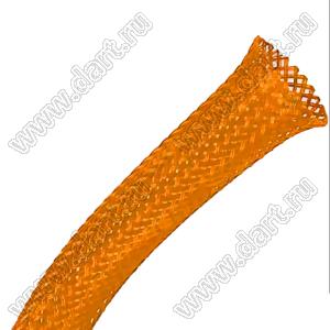 BLJM30-08O оплетка "змеиная кожа" огнестойкая; 5,0/16; оранжевая; полиэтилентерефталат
