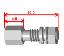DS1045-01-10004004 (UNC#4-40x4.0+6.0) комплект крепежа D-SUB: cтойка шестигранная с внутренней и внешней резьбами #4-40, A=4мм B=10мм + плоская шайба + шайба Гровера + гайка T=2,0 мм