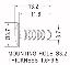 MBW-49 пистон монтажный; L=11,6мм; d отв.=3,2мм; нейлон-66 (UL); черный