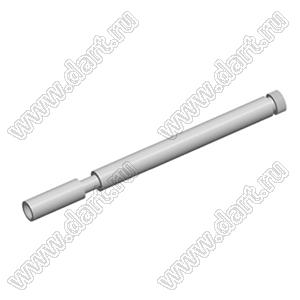 DS1045-20 винт удлиненный UNC#4-40 для разъемов D-SUB; UNC#4-40; L=60,2мм; сталь