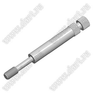 DS1045-11 винт удлиненный UNC#4-40 для разъемов D-SUB; UNC#4-40; L=37,0мм; сталь