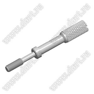 DS1045-10 винт удлиненный UNC#4-40 для разъемов D-SUB; UNC#4-40; L=37,0мм; сталь