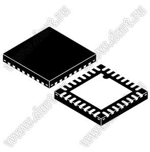 STM32F042K6U6 (VFQFPN-32) микроконтроллер 32-bit ARM® Cortex®-M0; F=48MHz; CANbus, HDMI-CEC, I²C, IrDA, LINbus, SPI, UART/USART, USB; DMA, I&sup2;S, POR, PWM, WDT; I/O=28шт; FLASH 32KB (32Kx8); EEPROM -; RAM 6Kx8; Uпит.=2,0...3,6V; A/D 13x12b; генера