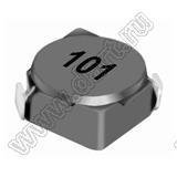 CDRH4D22HPNP-101MC дроссель SMD; L=100±20%мкГн; Isat=0,48А (при 20°C); Isat=0,38А (при 100°C); I=0,35мА