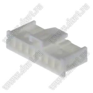 XARP-08V корпус розетки с фиксатором; шаг 2,50мм; 8-конт.; Нейлон-66