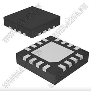 PAM8904QJER (U-QFN3030-16) микросхема автомобильный драйвер пьезозвука; Uвых=18В (макс.)