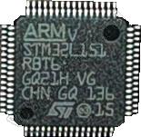 STM32L151RBT6 (LQFP-64) микроконтроллер 32-bit ARM® Cortex®-M3; F=32MHz; I²C, IrDA, LINbus, SPI, UART/USART, USB; Brown-out Detect/Reset, DMA, I&sup2;S, POR, PWM, WDT; I/O=51шт; FLASH 128KB (128Kx8); EEPROM 4Kx8; RAM 16Kx8; Uпит.=1,8...3,6V; A/D 20x1