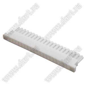 SHLP-20V-S-B корпус розетки на кабель; шаг 1,0мм; 20-конт.