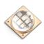 HYF120X43B365AG-D16A светодиод ультрафиолетовый для поверхностного (SMD) монтажа; типоразмер 120120; 365...370нм; 13...16V; P=15000...20000мВт; 10540мВт/ср; 90°; Pd=44800мВт