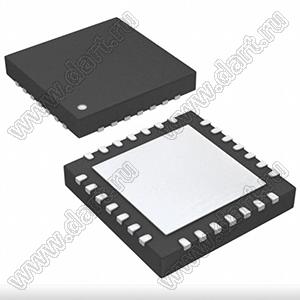 PIC16F1936T-I/ML (QFN-28) микросхема 8-разрядный КМОП-микроконтроллер на базе флэш-памяти с жидкокристаллическим драйвером; Uпит.=1,8…5,5В; -40...+85°C