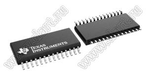 MSP430G2553IPW28R (TSSOP-28) микросхема микроконтроллер со смешанным сигналом; Uпит.=1,8…3,6В; Tраб. -40...+85°C