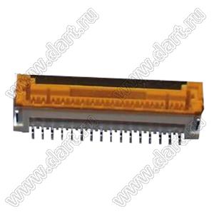 BM16B-ZESS-TBT вилка SMD вертикальная на плату; шаг 1,5мм; 16-конт.