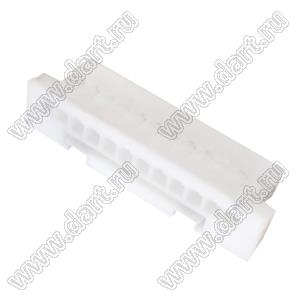 PBVP-12V-S корпус розетки на провод; шаг 2,00мм; 12-конт.; нейлон-66; цвет натуральный