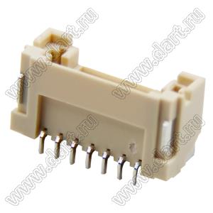 SM07B-ZESS-TB вилка SMD горизонтальная на плату; шаг 1,5мм; 7-конт.