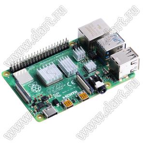 Raspberry Pi 4B 8GB плата микрокомпьютера; оперативная память 8 GB LPDDR4 SDRAM