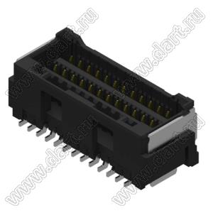 MOLEX CLIK-Mate-1.50™ 2132271271 вилка SMD двухрядная вертикальная, цвет черный; 12-конт.
