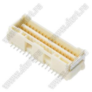 MOLEX CLIK-Mate-1.50™ 2132271270 вилка SMD двухрядная вертикальная, цвет натуральный; 12-конт.