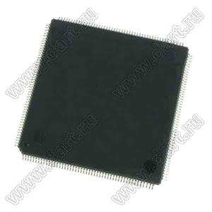 STM32H755BIT3 (LQFP-208) микроконтроллер 32-bit ARM® Cortex®-M7; F=480MHz; CANbus, EBI/EMI, Ethernet, I²C, IrDA, LINbus, MDIO, MMC/SD/SDIO, QSPI, SAI, SPDIF, SPI, SWPMI, UART/USART, USB OTG; Brown-out Detect/Reset, DMA, I&sup2;S, LCD, POR, PWM, WDT; 