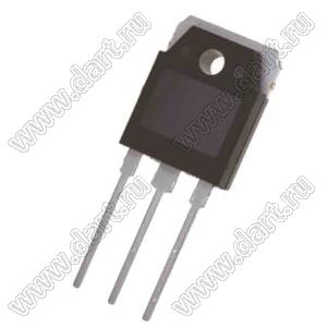 TTA0001 (TO-3PN) транзистор биполярный; PNP; Uкэ=160V; Iк=18А; P=150W; h21=80...160; F=30МГц