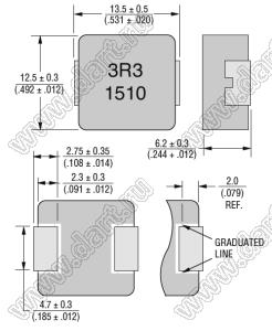 SRP1265A-1R0M