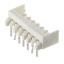 Molex Micro-Latch™ 532540770 вилка однорядная угловая на плату; шаг 2,00мм; 7-конт.; нейлон натуральный (бежевый)/латунь луженая