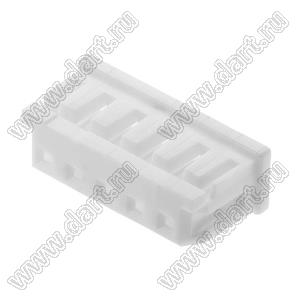 Molex Micro-Latch™ 510650500 корпус розетки однорядной на кабель; шаг 2,00мм; 5-конт.; полиэстер (белый)