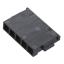 MOLEX Pico-EZmate Plus™ 2121320005 корпус однорядной розетки на кабель, цвет черный; шаг 1,0мм; P=1,20мм; 5-конт.