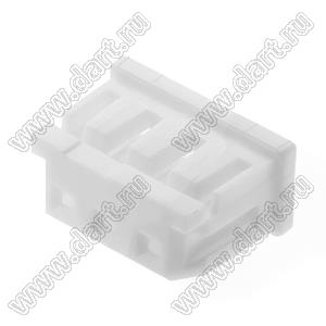 Molex Micro-Latch™ 510650300 корпус розетки однорядной на кабель; шаг 2,00мм; 3-конт.; полиэстер (белый)