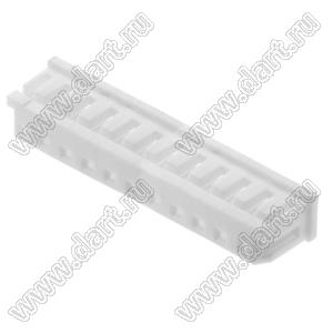 Molex Micro-Latch™ 510651100 корпус розетки однорядной на кабель; шаг 2,00мм; 11-конт.; полиэстер (белый)