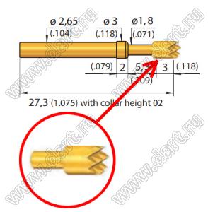 GKS-113 306 300 R 30 02 контакт контрольный