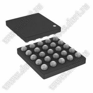 STM32F038E6Y6TR (WLCSP-25) микроконтроллер 32-bit ARM® Cortex®-M0; F=48MHz; I²C, IrDA, LINbus, SPI, UART/USART; DMA, I&sup2;S, POR, PWM, WDT; I/O=19шт; FLASH 32KB (32Kx8); EEPROM -; RAM 4Kx8; Uпит.=1,8...3,6V; A/D 10x12b; генератор внутренний; Tраб. 