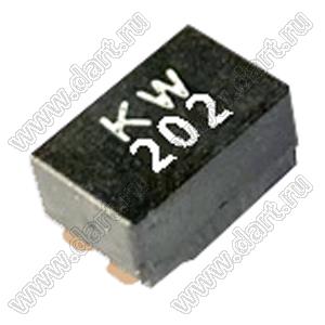 SDF0905T-202 (WE-SL2 744221) синфазная SMD индуктивность для низковольтных линий; L=2000мкГн; Z=9200(Ом); Rdc max.=0,42мОм ((max))