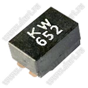 SDF0905T-652 (WE-SL2 744229) синфазная SMD индуктивность для низковольтных линий; L=6500мкГн; Z=18400(Ом); Rdc max.=0,95мОм ((max))