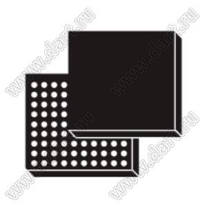 STM32F378RCY6TR (WLCSP-64) микроконтроллер 32-bit ARM® Cortex®-M4F; F=72MHz; CANbus, HDMI-CEC, I²C, IrDA, LINbus, SPI, UART/USART; DMA, POR, PWM, WDT; I/O=52шт; FLASH 256KB (256Kx8); EEPROM -; RAM 32Kx8; Uпит.=1,8…3,6V; A/D 16x12b, 21x16b; D/A 3x12b;