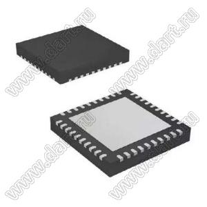 STM32W108HBU63TR (VFQFPN-40) микроконтроллер 32-bit ARM® Cortex®-M3; I²C, SPI, UART/USART; RF4CE, Remote Control; I/O=18шт; FLASH 128KB (128Kx8); RAM 8Kx8; Uпит.=1,18...3,6V; Tраб. -40…+85°C