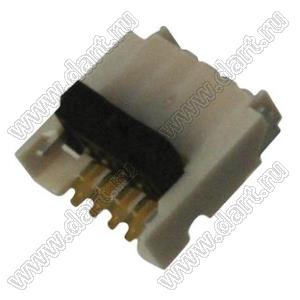 503480-0400 розетка SMD для плоского шлейфа (FPC); 4-конт.