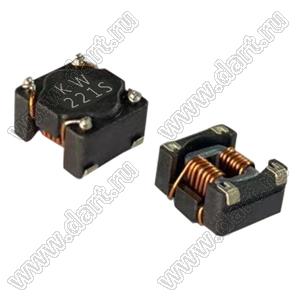 SDF1065T-221S (WE-SL5 744272221) синфазная SMD индуктивность для низковольтных линий; L=220мкГн; Z=780(Ом); Rdc max.=0,032мОм ((max))