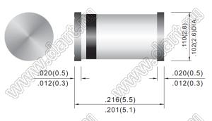 DL47xxA серия (Glass MELF / DL-41)