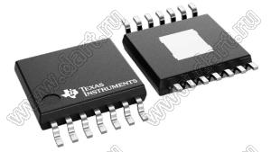 LM5160QPWPQ1 (HTSSOP-14) микросхема синхронный преобразователь постоянного тока в постоянный Buck/Fly-Buck™, 2 А; Uпит.=4,5…65В; Tраб. -40...+125°C