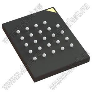 W25Q32FVTBIG (TFBGA-24) микросхема последовательной FLASH-памяти 3V 32M-разрядная с двойным/четырехъядерным SPI и QPI; Uпит.=2,7…3,6В; Tраб. -40...+85°C